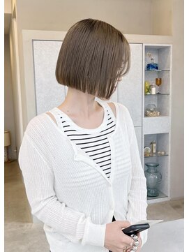 リットバイウェイズ(Lit by WAYS) コンパクトBob × オリーブベージュ