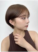 *ハイトーンニュアンスカラーショート*【Zina大阪茨木】