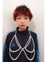レコ 渋谷(LECO)&nbsp;ケアブリーチパーマレッドカーリーヘア