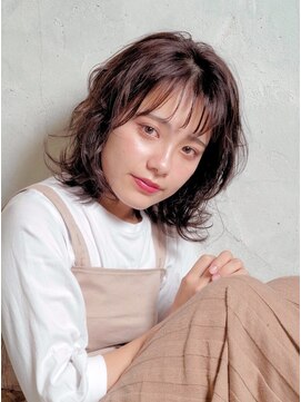 テーラヘアー 公津の杜店(TELA HAIR) ミディアムボブ×グレージュ【TELA HAIR 公津の杜店】