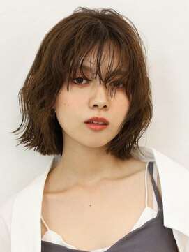 アース コアフュール ボーテ 成田店(EARTH coiffure beaute) 浮遊感たっぷりの無造作ボブ