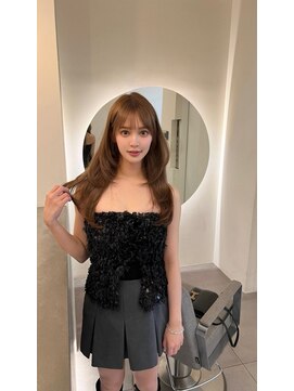 ラル 立川南口(lar) ふんわりロング_メルティカラー似合わせカットセミロング