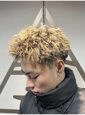 スパイキーショート/ツイストパーマ/メンズショート
