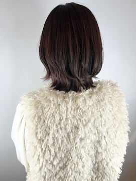 ヘアデザイン アンジェロカフェ(Hair Design Angelo cafe) 肌映えボルドーカラー