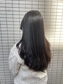 ラクヘアー 明大前(rakhair) 縮毛矯正×毛先ワンカールパーマで朝ラクスタイル/レイヤー◎