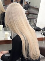 ニコ トウキョウ 渋谷(nico TOKYO)&nbsp;ホワイトブロンドダブルカラーケアブリーチハイトーン髪質改善