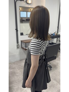 ラボ(LABO) 透け感グレージュ