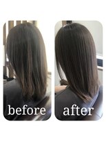 シンヤヘアーズ(SHINYA HAIRS)&nbsp;つるりんちょ髪質改善ストレート