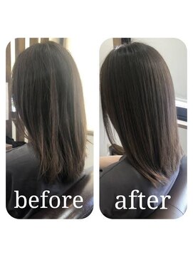 シンヤヘアーズ(SHINYA HAIRS) つるりんちょ髪質改善ストレート