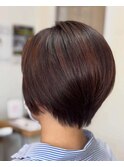 くびれショート×ブラウン