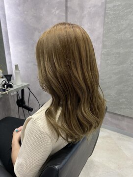 バディ 中野駅前店(BUDDY) ハニー ベージュ(イルミナカラー+アメイジアトリートメント)