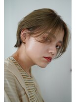 エニイ(ANY)&nbsp;ハンサムショート×オリーブカラー