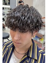 ブルニール 中崎町(BLEUNIR)&nbsp;波巻きパーマ マッシュ 波巻きスパイラル ツイストスパイラル