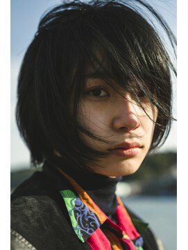 本と美容室 真鶴店 クールテイストなナチュラルボブ