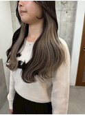 レイヤーカット×ブリーチを使ったインナーカラー☆表参道