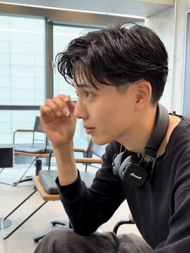 ソラ 表参道(SORA) ニュアンスパーマをかけてラフにかっこよく！