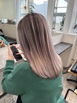 カラ ヘアーサロン(Kala Hair Salon)&nbsp;ハイライトバレイヤージュダブルカラーケアブリーチ20代30代40代