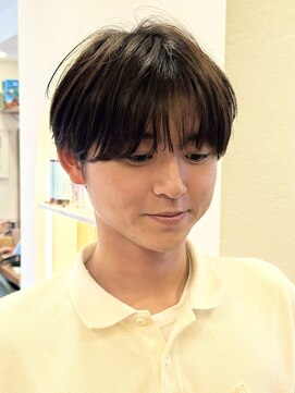 ロンド パルティール 大宮(Lond partir) グランマッシュ/細めハイライト/ショート/白髪ぼかし/前髪/大宮