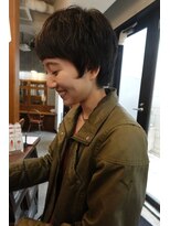 テテ ニコ(tete nico)&nbsp;ピクシーカット×ピンパーマ