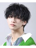 MEN’S HAIR/サーフカール/刈り上げセンターパート/札幌