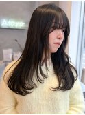 顔周り抜け感たっぷりレイヤーカット！