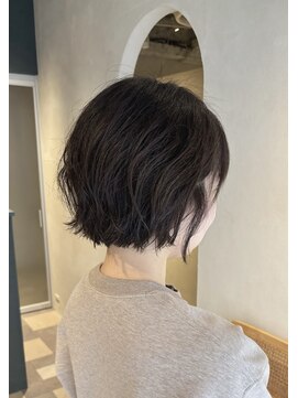 ルウ 押上(rue) 〈押上 半個室〉パーマ風ボブ×オリーブ