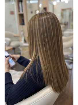 フルール(fleur) 極細ハイライト×水素トリートメント艶髪