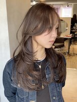 フォート(FORT)&nbsp;春カラー/バタフライレイヤー/モカブラウン/ハッシュカット