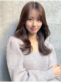 20代・30代_韓国_セミロング