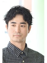 にもう 神戸三宮&nbsp;ピンパーマ　ソフトツイスト　アップバング