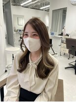 ゲーム 梅田(GAME)&nbsp;ミルクティーベージュ/ベージュ/インナーカラー