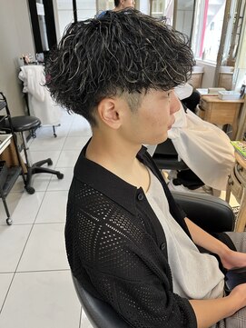 ラヴィット 横浜店(LUVIT) 波巻きパーマ 波巻きツイスパ メンズパーマ 横浜