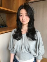 ネロ ヘアサロン 渋谷(NERO HAIR SALON)&nbsp;【加藤木麻彩】ロングレイヤー/カーテンバング