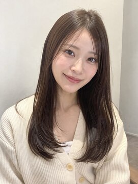 テーラヘアー 我孫子店(TELA HAIR) 《前髪なし》大人ロングレイヤー