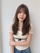 アウ(awe.) 梅田|長さを楽しむ顔周りロングレイヤー