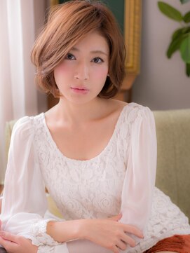 カバーヘア ブリス 上尾西口店(COVER HAIR bliss) *+COVER HAIR+*…きちんとラクな☆エレガントボブb!