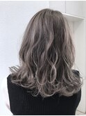 ☆chouchou☆ミルクティーアッシュ×抜け感セミロング♪