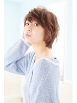 ノアパルフェ 銀座(noah parfait)&nbsp;【noah parfait銀座】グレージュ似合わせカットエアリーショート