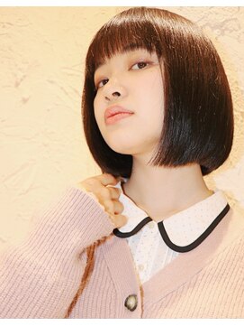 ランプヘアー(LAMP HAIR) ショートボブナチュラル10代20代ツヤ髪ストレート内巻き清楚系