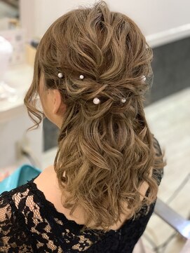 シム テンジン(hair & beaty SIM tenjin) お呼ばれヘアセット