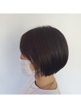 美容室ポール 西葛西店(PAUL) イメチェン 前髪 ショート耳かけ