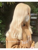 ラフ 北参道(RAF)&nbsp;エクステ70本 ブロンドヘアー【RAF北参道】担当遠山