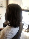 地毛風ブルーグレージュ