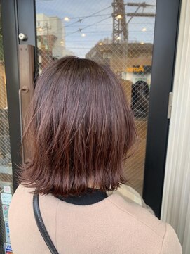 レガロ 南口店(REGALO) ケアカラー×ボブ