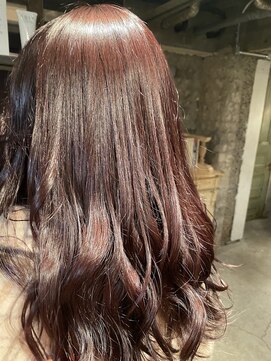 ロイジー(roijir) 表参道roijirブラウンピンクカラー×暖色カラー