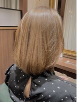 ルームヘア 経堂店(Room hair)&nbsp;ボブ/グレージュ/大人女性/レイヤー/ショート[経堂]