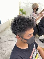 ストゥー(StueW.)&nbsp;【倉敷】【岡山】【ハイライト】ジェット×短髪ショート