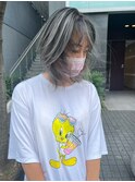 エアリーカット×スモーキーカラーの相性◎_smoky blue ash_