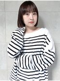 30代 40代 内巻き ボブ ミニボブ 小顔 手入れ簡単 表参道