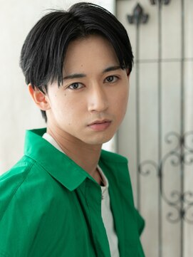 モッズヘアメン 札幌月寒店(mod's hair men) センタパートでクールさ呼び込む似合わせメンズカットe札幌月寒